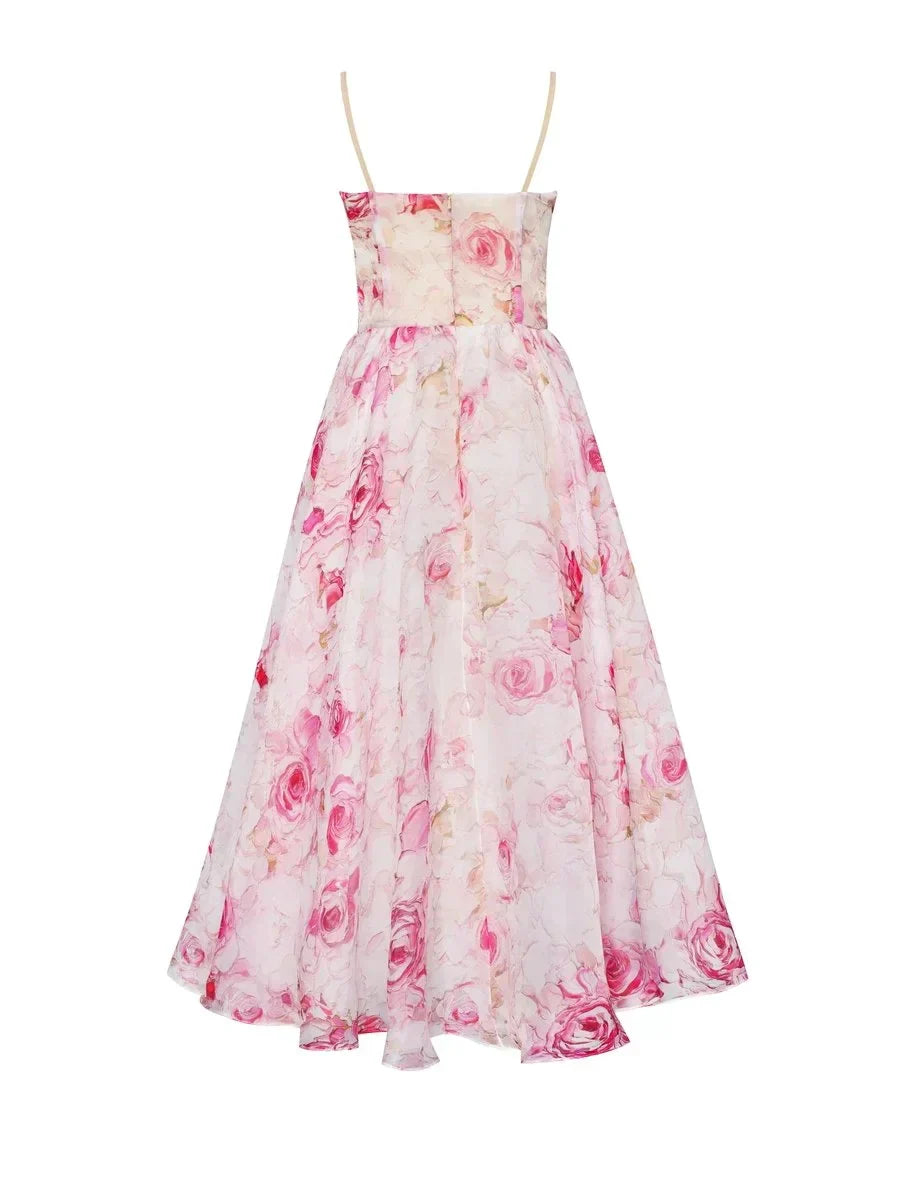 Yahira Dress | Women’s Sleek Midi Dress with Structured Fit