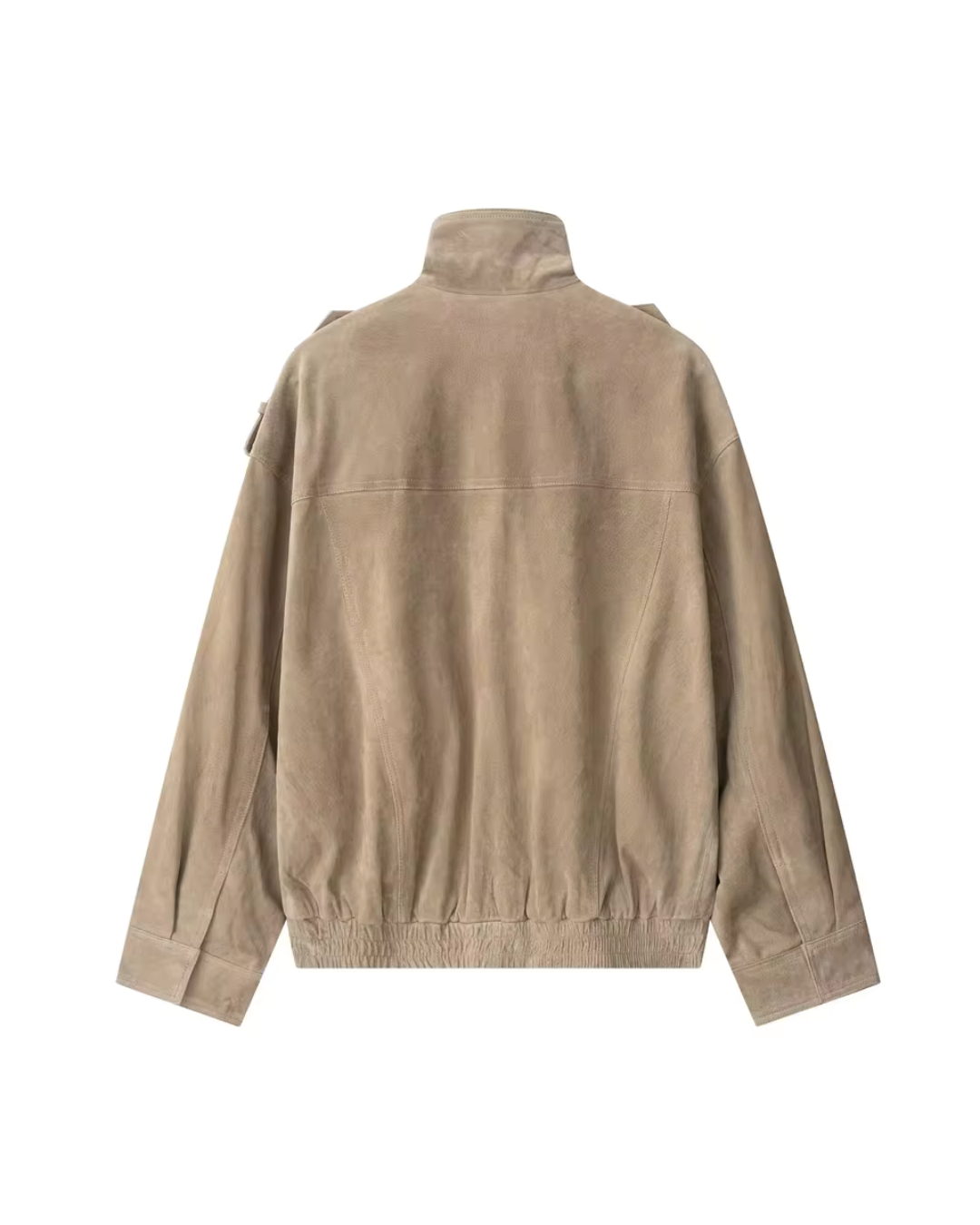 Rasma Jacket | Women's Autumn Khaki Suede Jacket