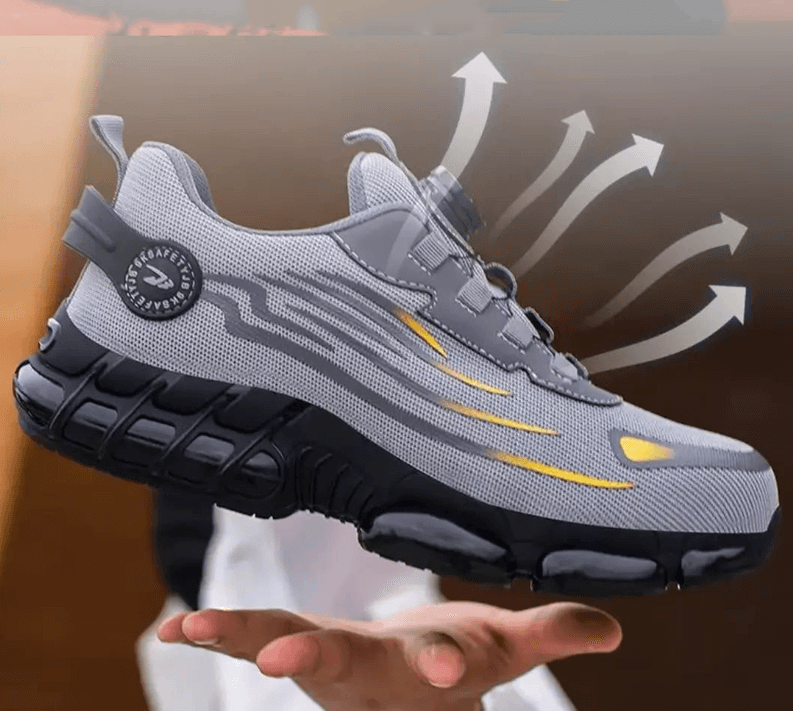 Alfie Safety Shoes | Men’s Durable Anti-Slip Work Shoes with Reinforced Toe