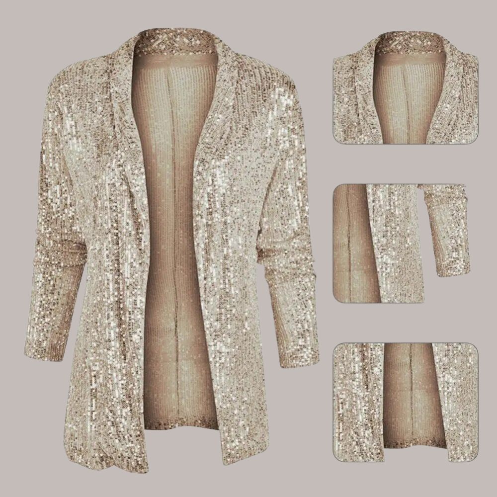 Rosemary Blazer | Women’s Autumn Sparkling Sequin Blazer