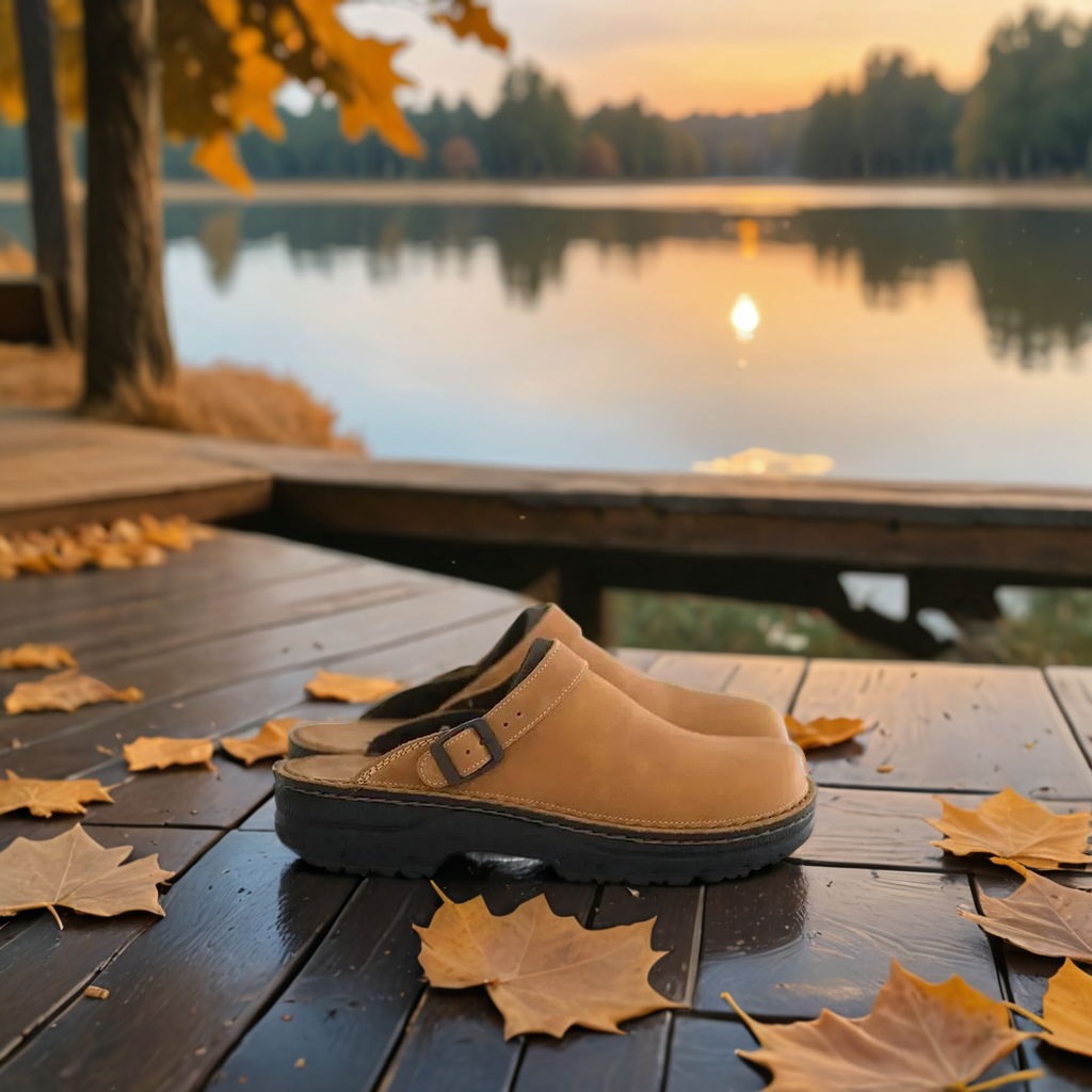 Brianna Slippers | Women’s Leather Comfort Slippers