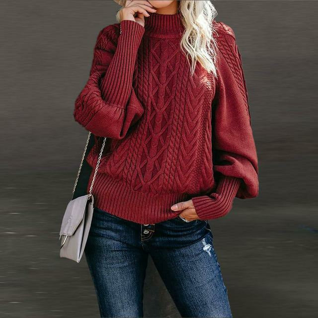 Nanette Jumper | Women's Autumn Cable Knit Jumper