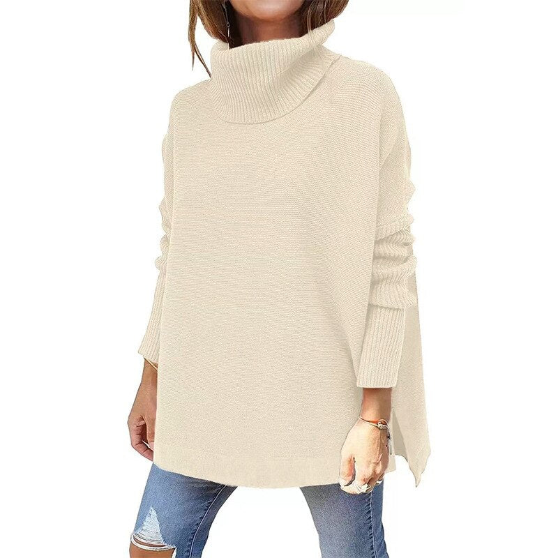 Ronna Jumper | Women’s Autumn Comfortable Turtleneck Sweater