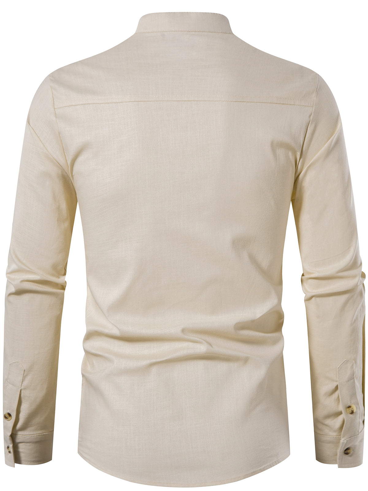 Fiorenzo Shirt | Men’s Long-Sleeve Henley Shirt with Button Neckline