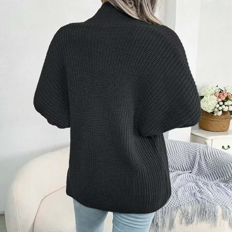 Qasima Cardigan | Women's Autumn Knit Open-Front Cardigan