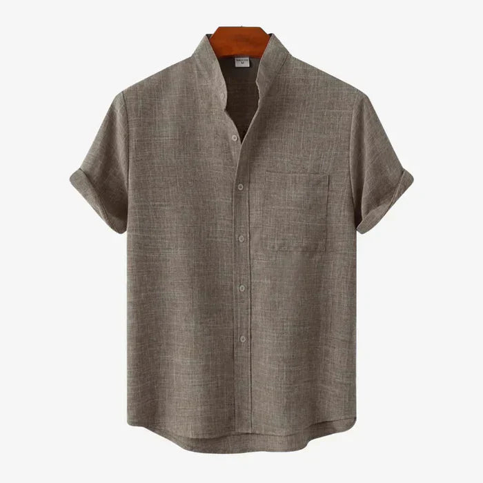 Bayard Shirt | Men’s Lightweight Short Sleeve Summer Shirt with Relaxed Fit