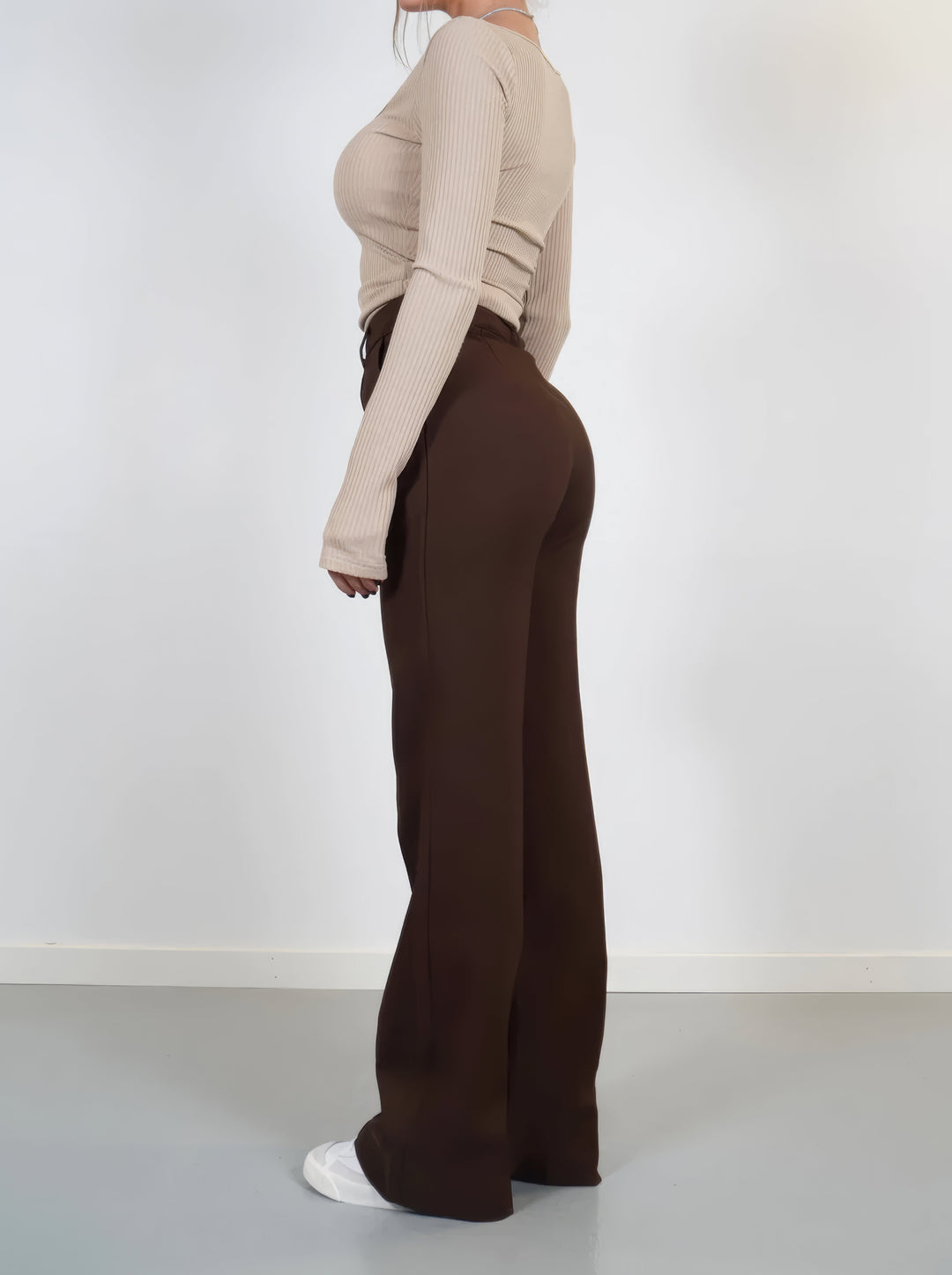Wilhelmine Trousers | High-Waisted Wide Leg Pants