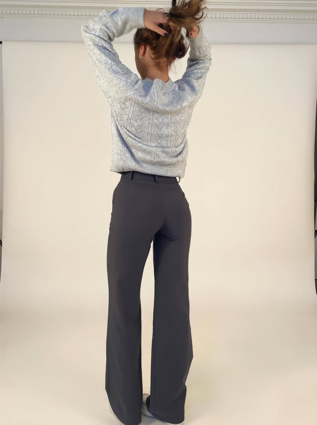 Wilhelmine Trousers | High-Waisted Wide Leg Pants
