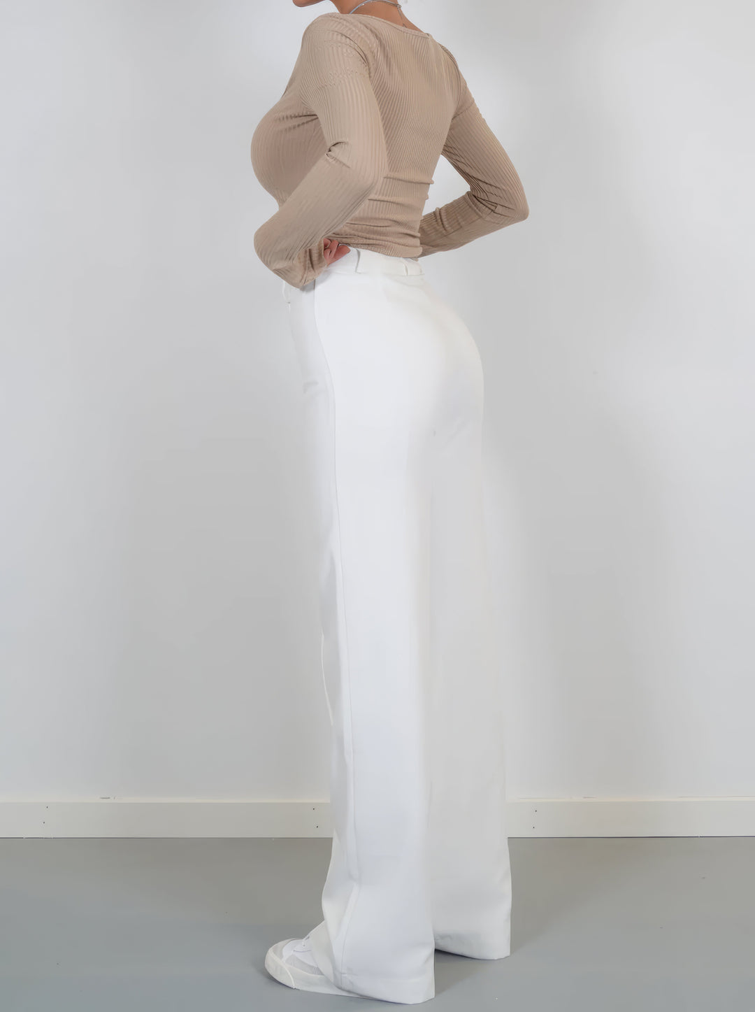 Wilhelmine Trousers | High-Waisted Wide Leg Pants