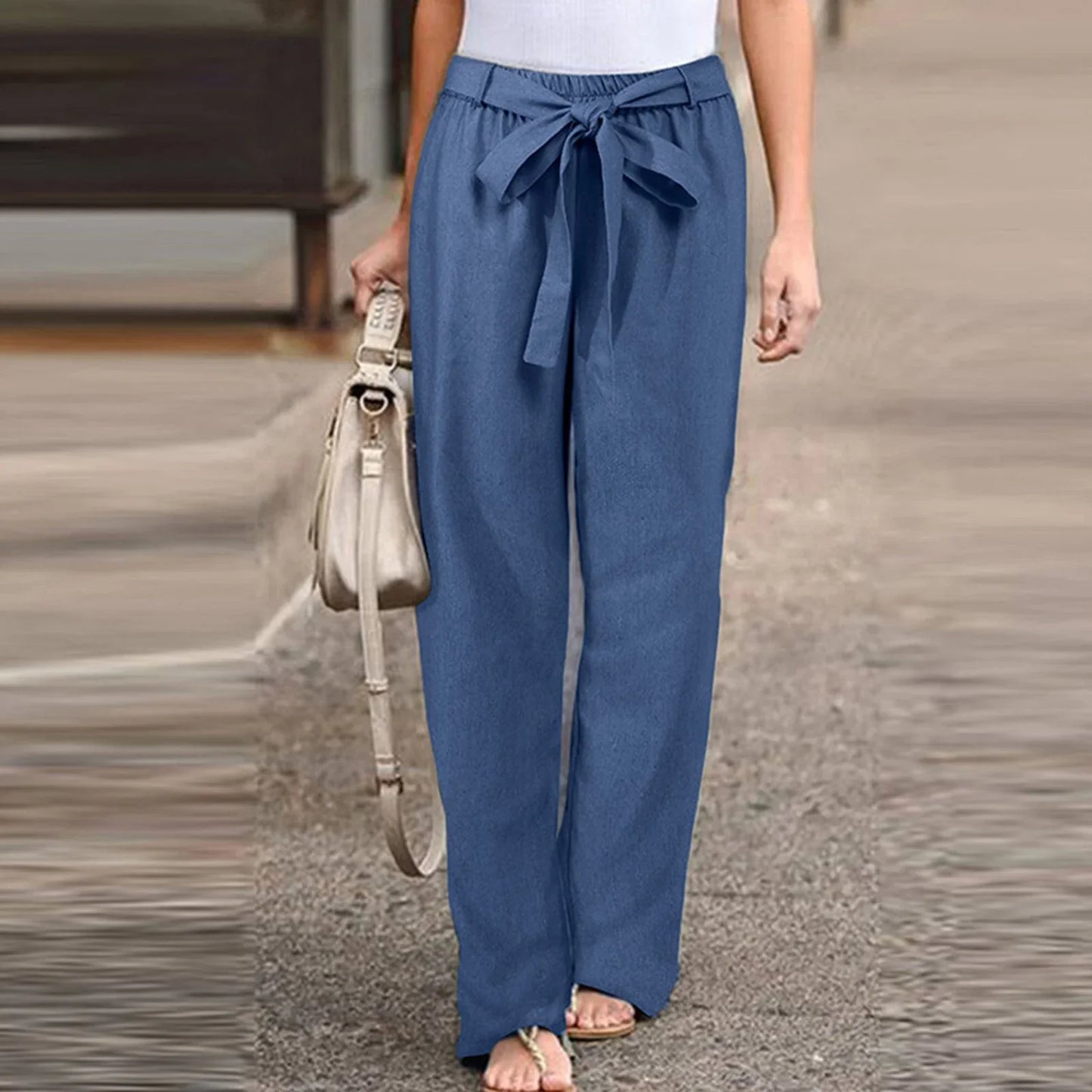 Wenona Trousers | Stylish Linen Trousers for Women