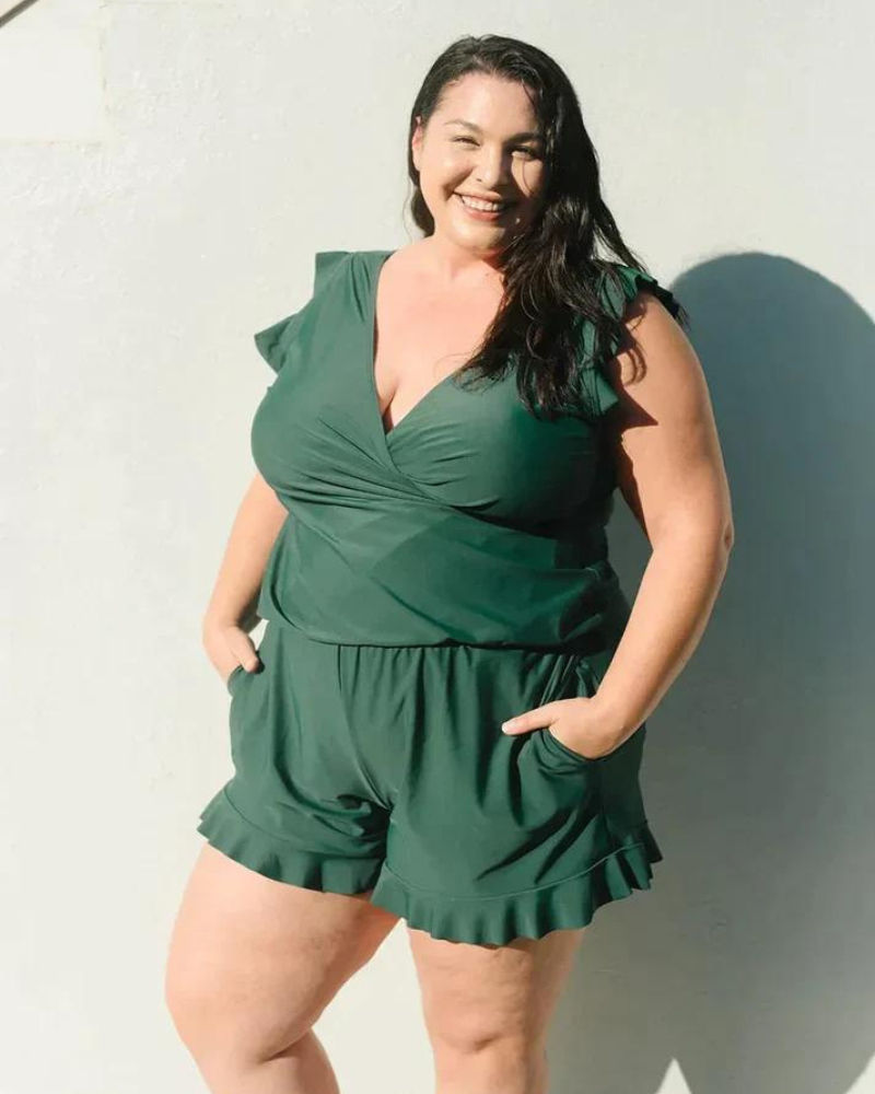 Ethelia Swimsuit | One-Piece Women’s Swimsuit with Built-In Bra and Supportive Fit