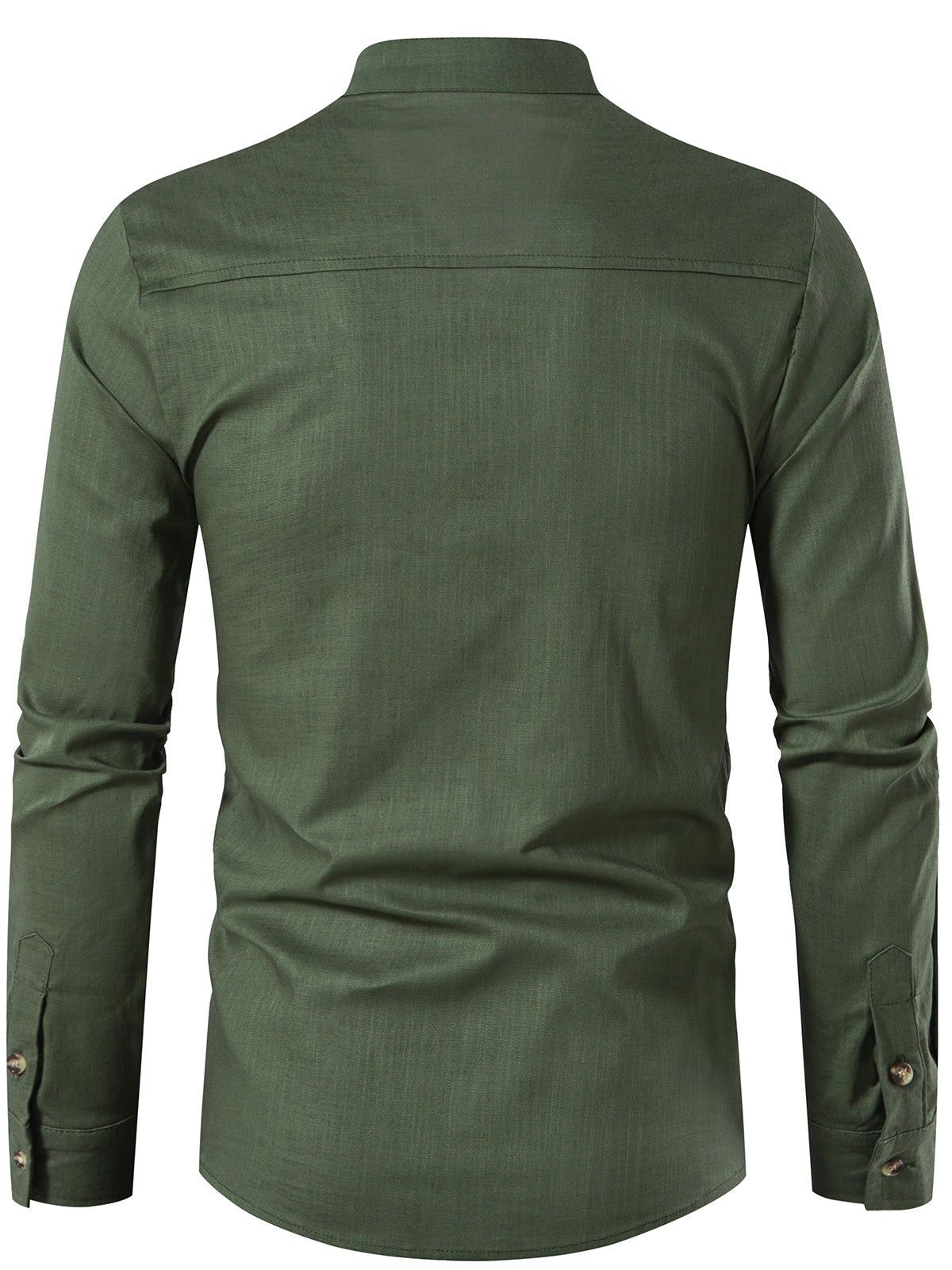 Fiorenzo Shirt | Men’s Long-Sleeve Henley Shirt with Button Neckline