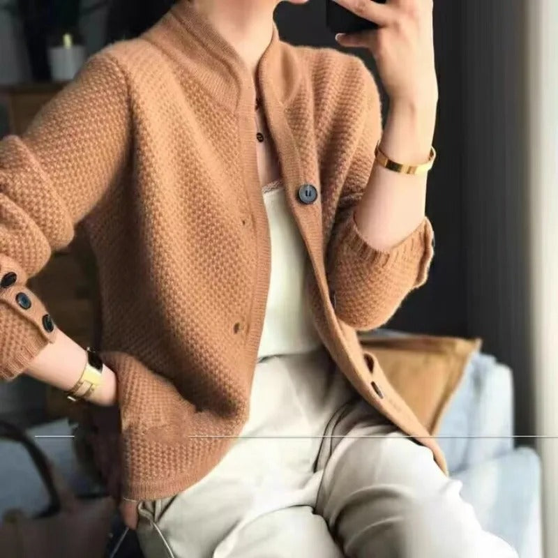 Franchesca Jacket | Women's Thick Cashmere Wool Jacket