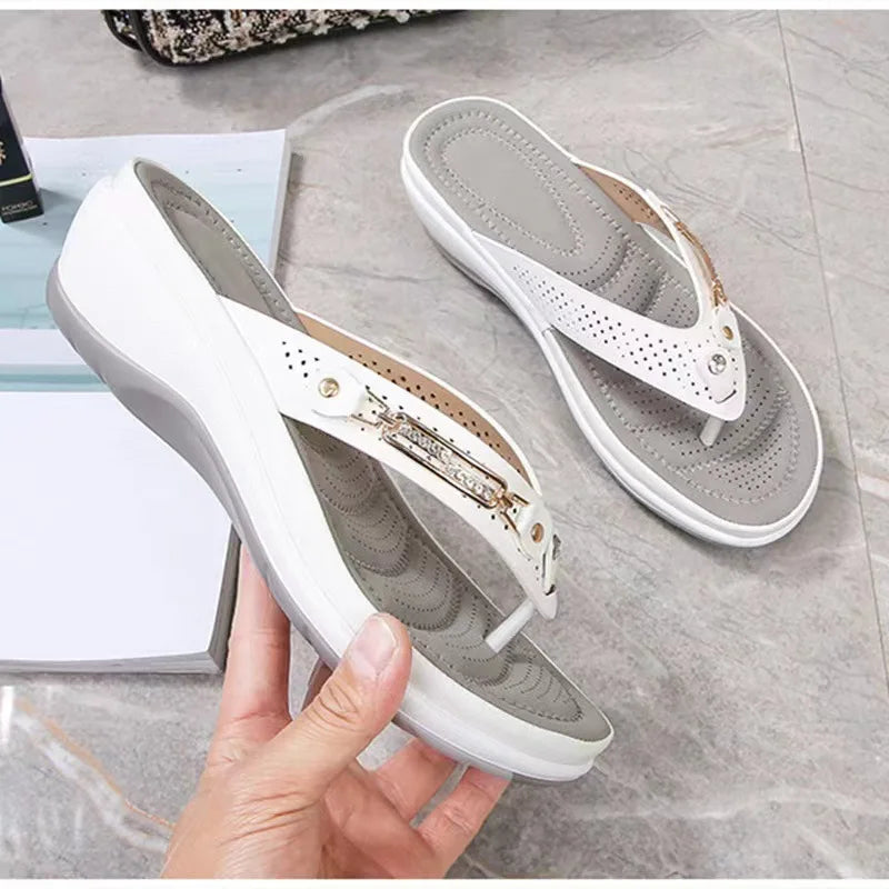 Brooke Shoes | Women’s Comfort Summer Slippers with Soft Cushioned Footbed