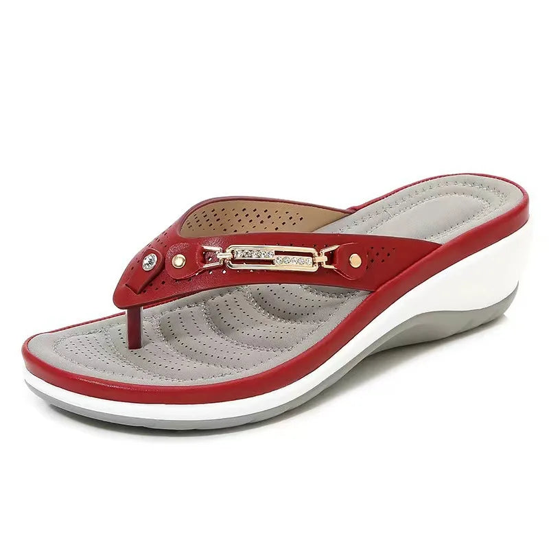Brooke Shoes | Women’s Comfort Summer Slippers with Soft Cushioned Footbed
