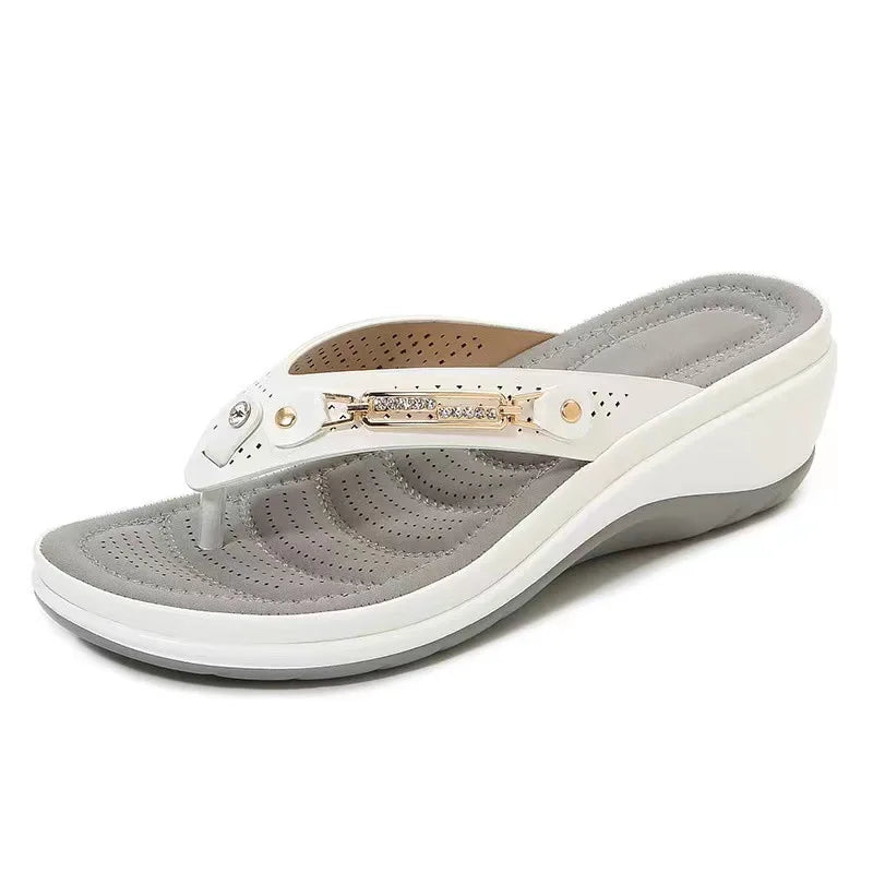 Brooke Shoes | Women’s Comfort Summer Slippers with Soft Cushioned Footbed