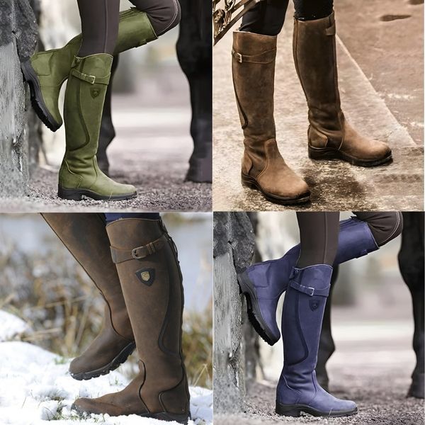 Isha Boots | Elegant Waterproof Knee-High Boots