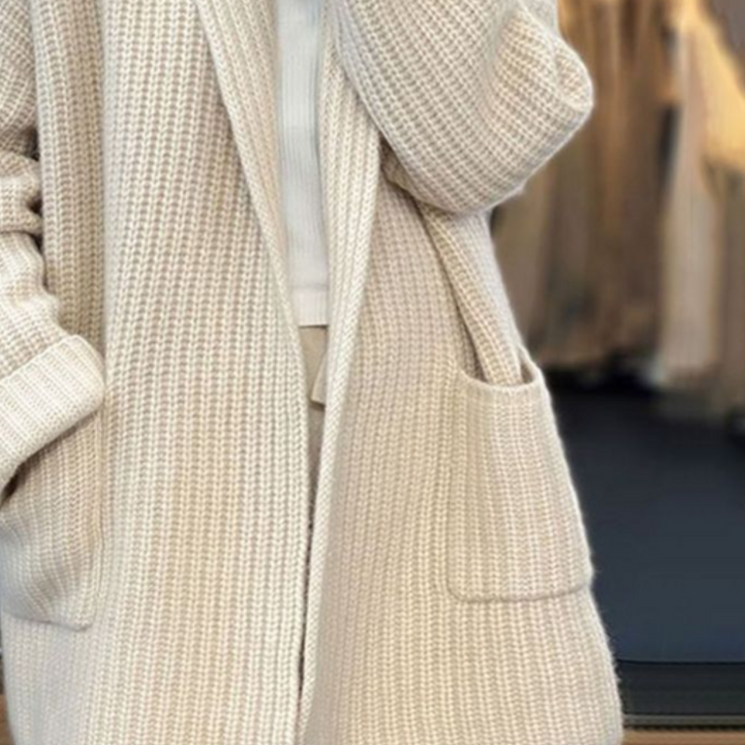 Nancy Cardigan | Women's Autumn Cozy Long Knit Cardigan