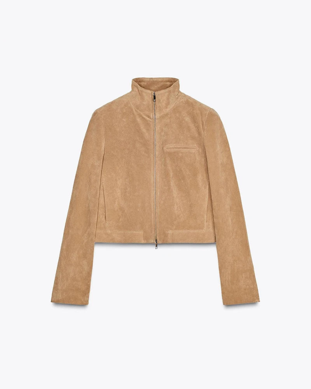 Rashida Jacket | Women's Autumn Suede Cropped Jacket