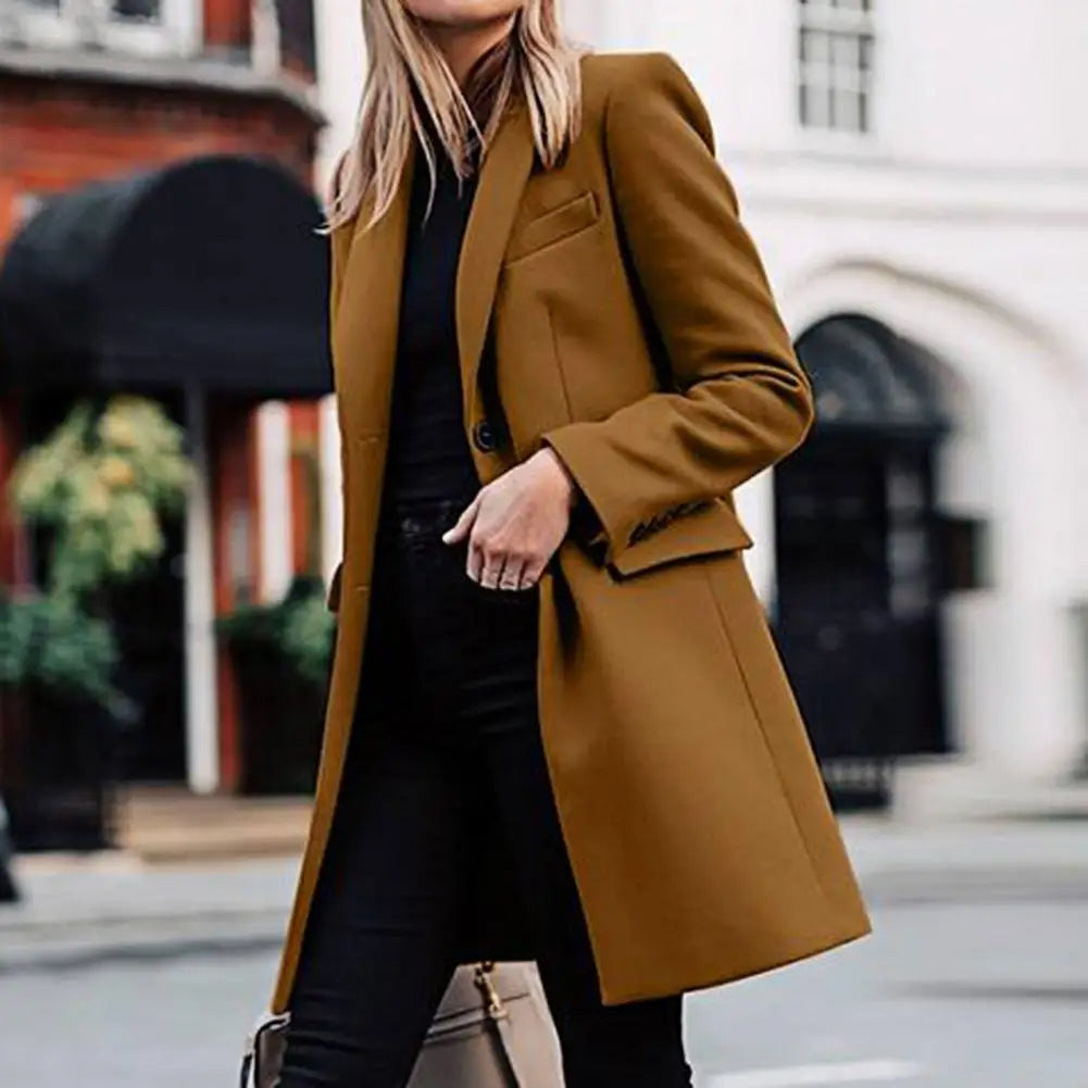 Regine Coat | Women’s Autumn Business Casual Wool Blazer