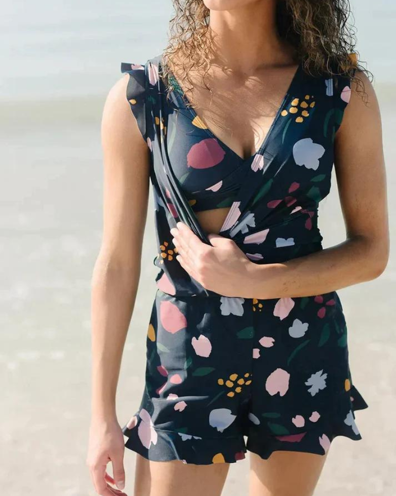 Ethelia Swimsuit | One-Piece Women’s Swimsuit with Built-In Bra and Supportive Fit