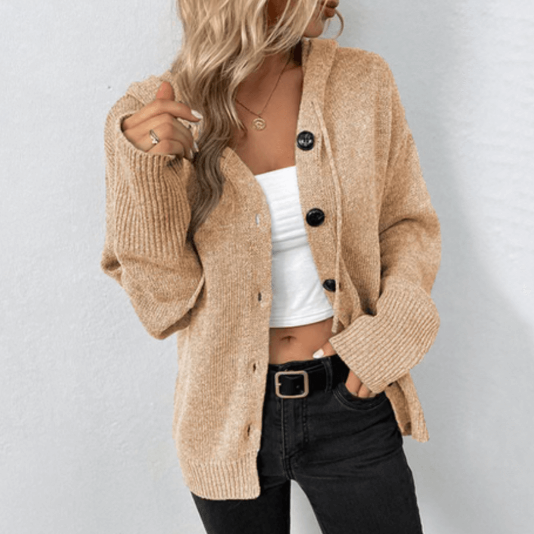 Narelle Cardigan | Women's Autumn Warm Button-Down Cardigan