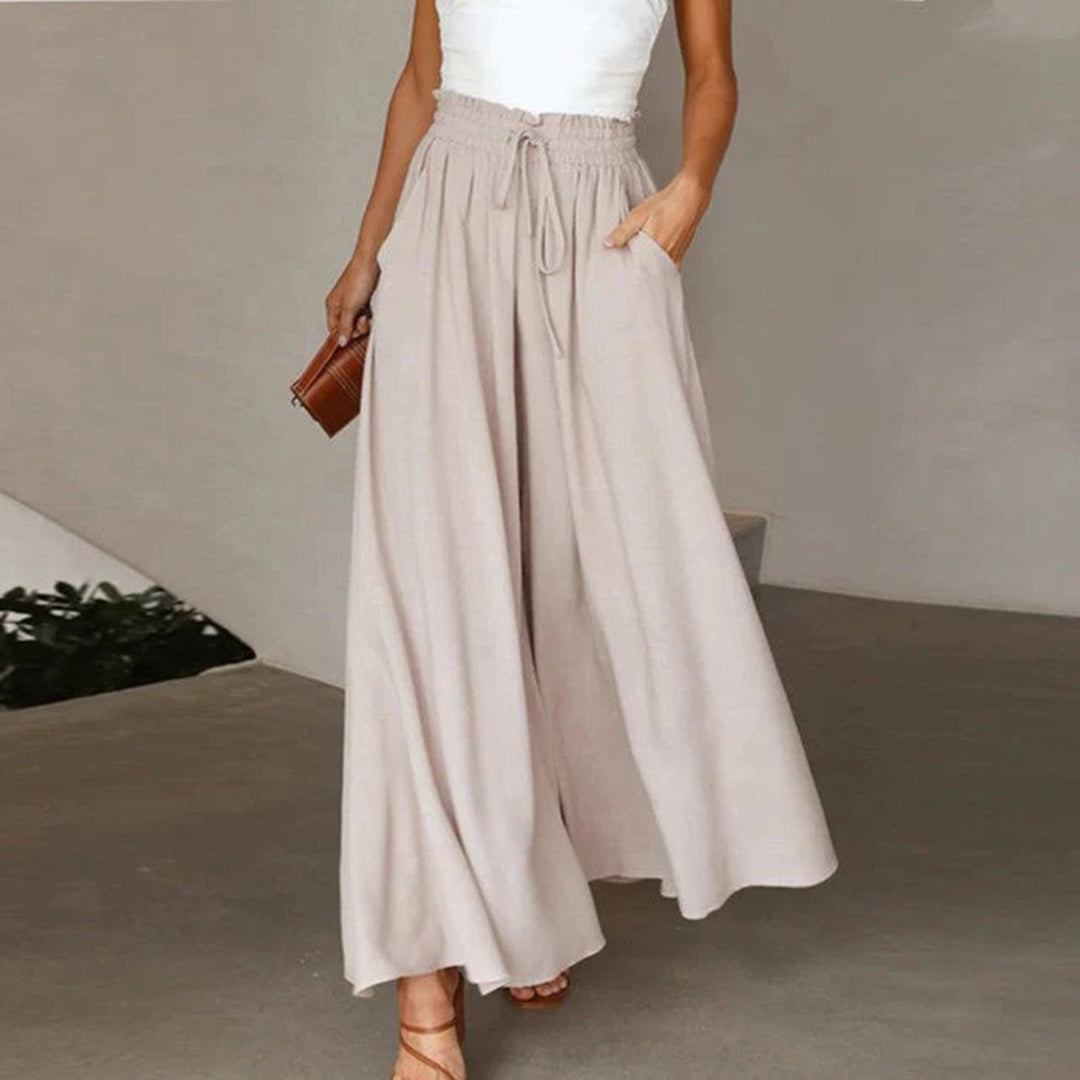 Wrenna Trousers | Soft Linen Trousers for Women