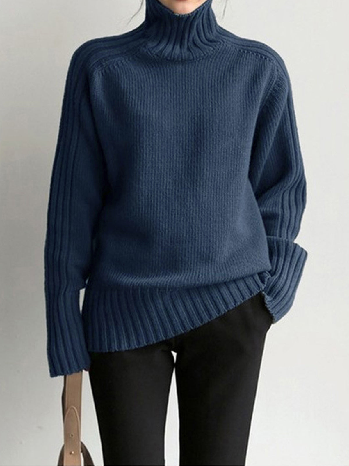 Naomi Jumper | Women's Autumn High Neck Knit Jumper