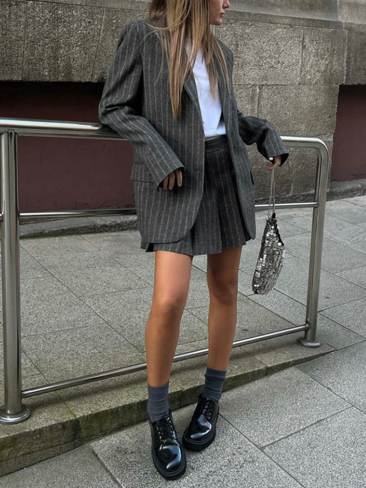 Wysel Blazer | Striped Relaxed-Fit Women’s Blazer