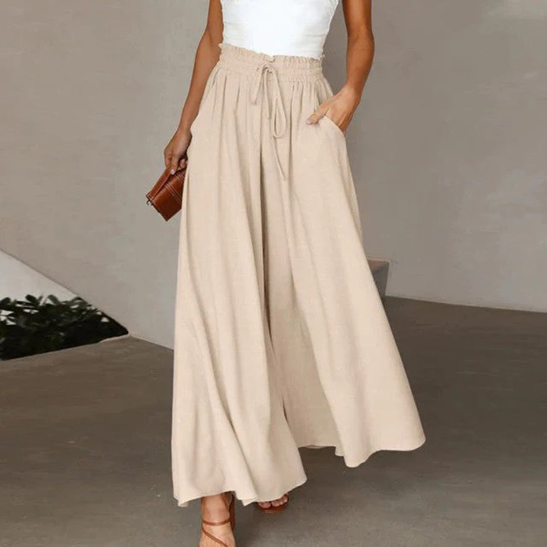 Wrenna Trousers | Soft Linen Trousers for Women