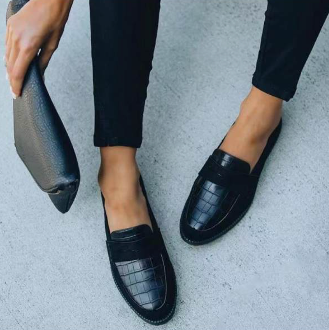 Xiane Loafers | Women's Leather Loafers for All-Season