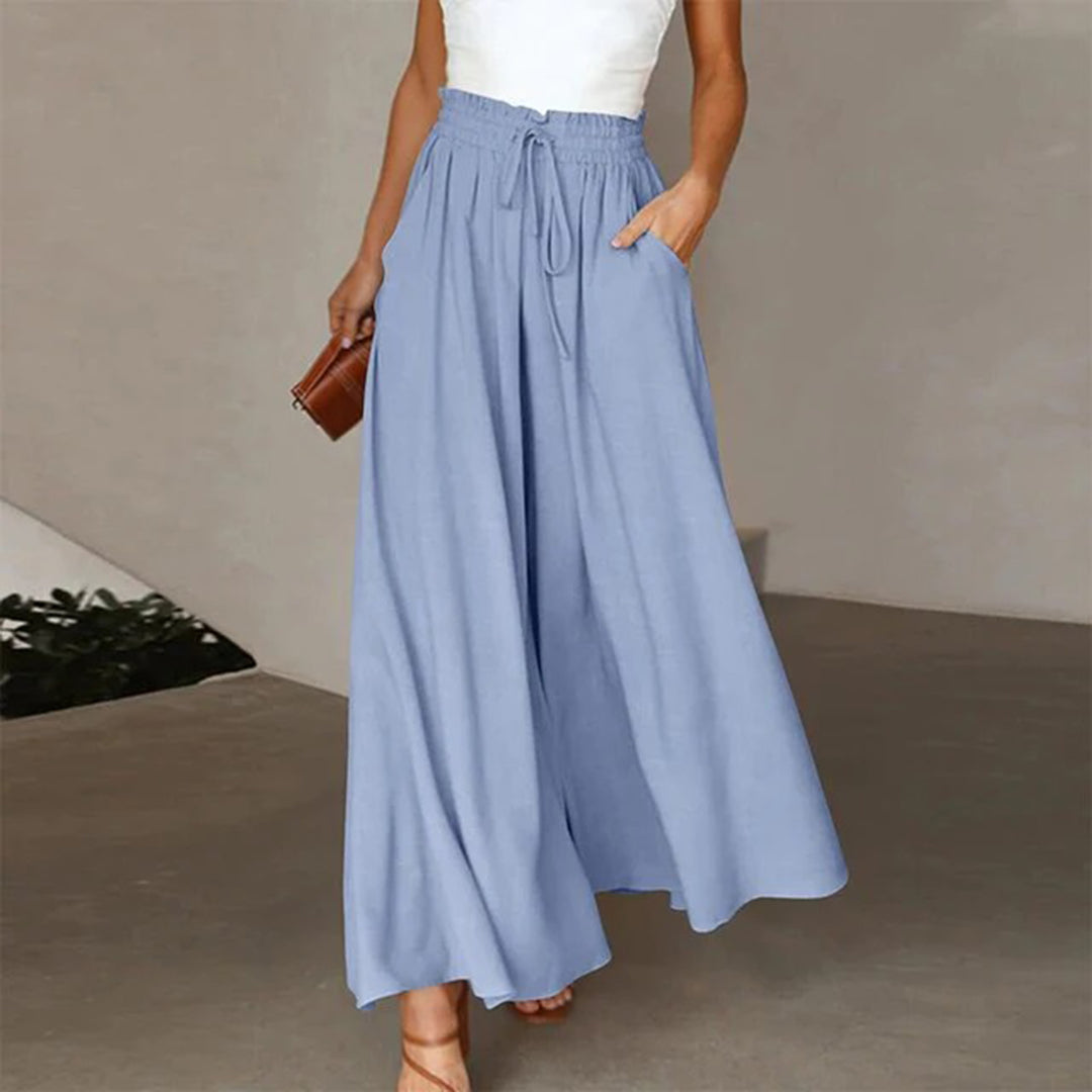 Wrenna Trousers | Soft Linen Trousers for Women