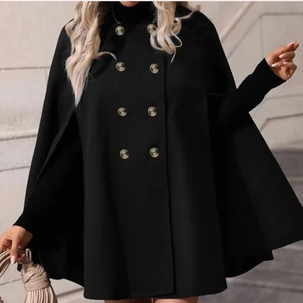 Jocasta Women's Elegant Cape Coat | Cozy & Stylish Outerwear