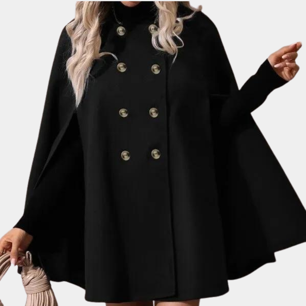 Jocasta Women's Elegant Cape Coat | Cozy & Stylish Outerwear