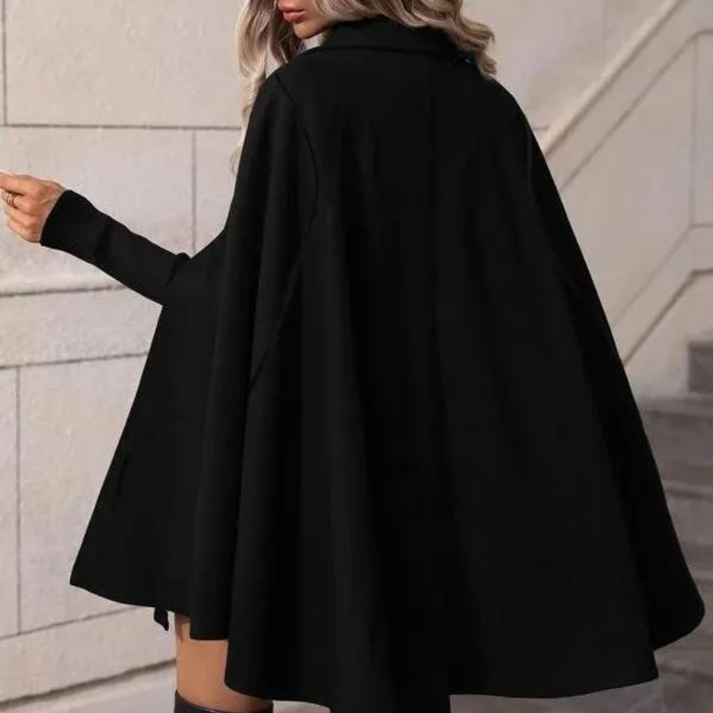 Jocasta Women's Elegant Cape Coat | Cozy & Stylish Outerwear