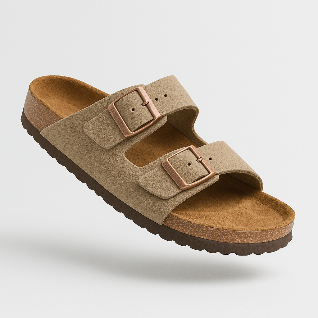 Brittany Sandals | Unisex Suede Comfort Sandals