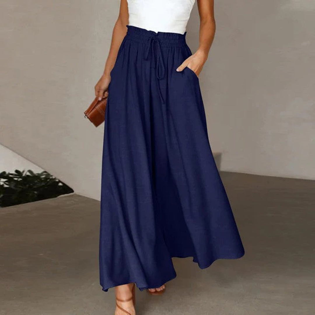 Wrenna Trousers | Soft Linen Trousers for Women