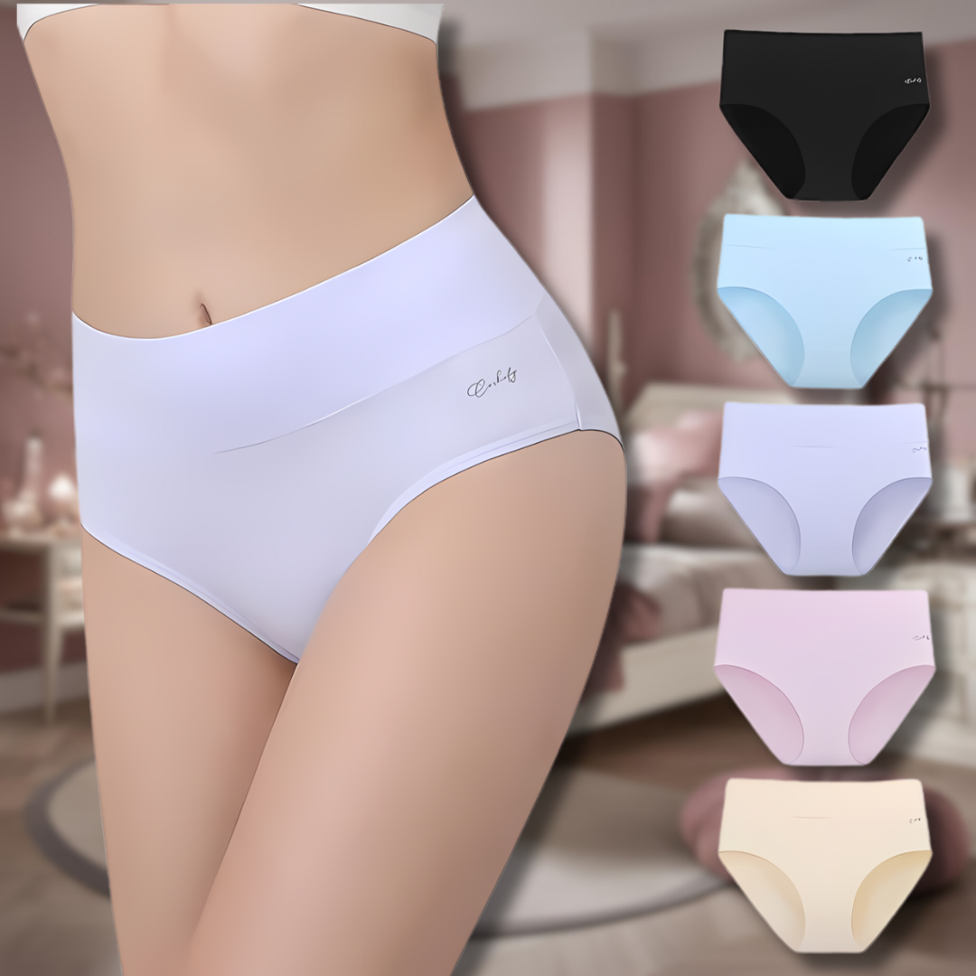 Yindra Seamless Underwear | 3+2 Free Silky Seamless Panties for Women