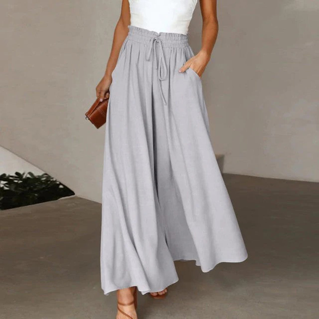 Wrenna Trousers | Soft Linen Trousers for Women
