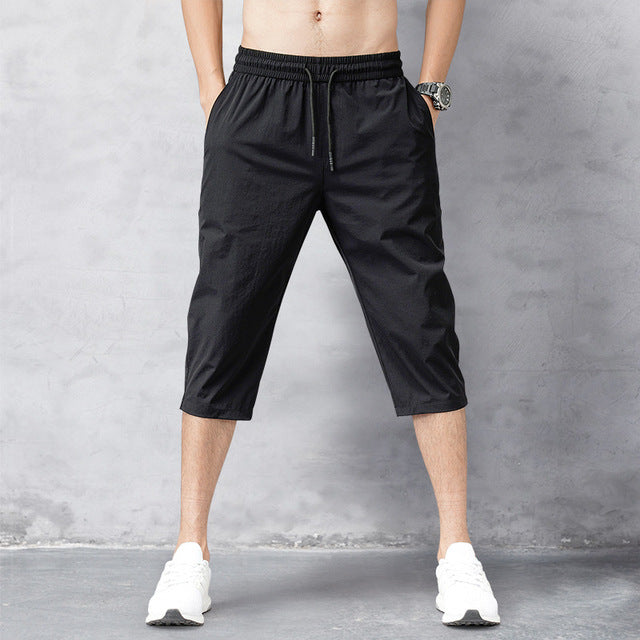 Anders Shorts | Men’s Long Active Shorts with Adjustable Waist