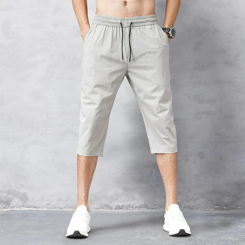 Anders Shorts | Men’s Long Active Shorts with Adjustable Waist