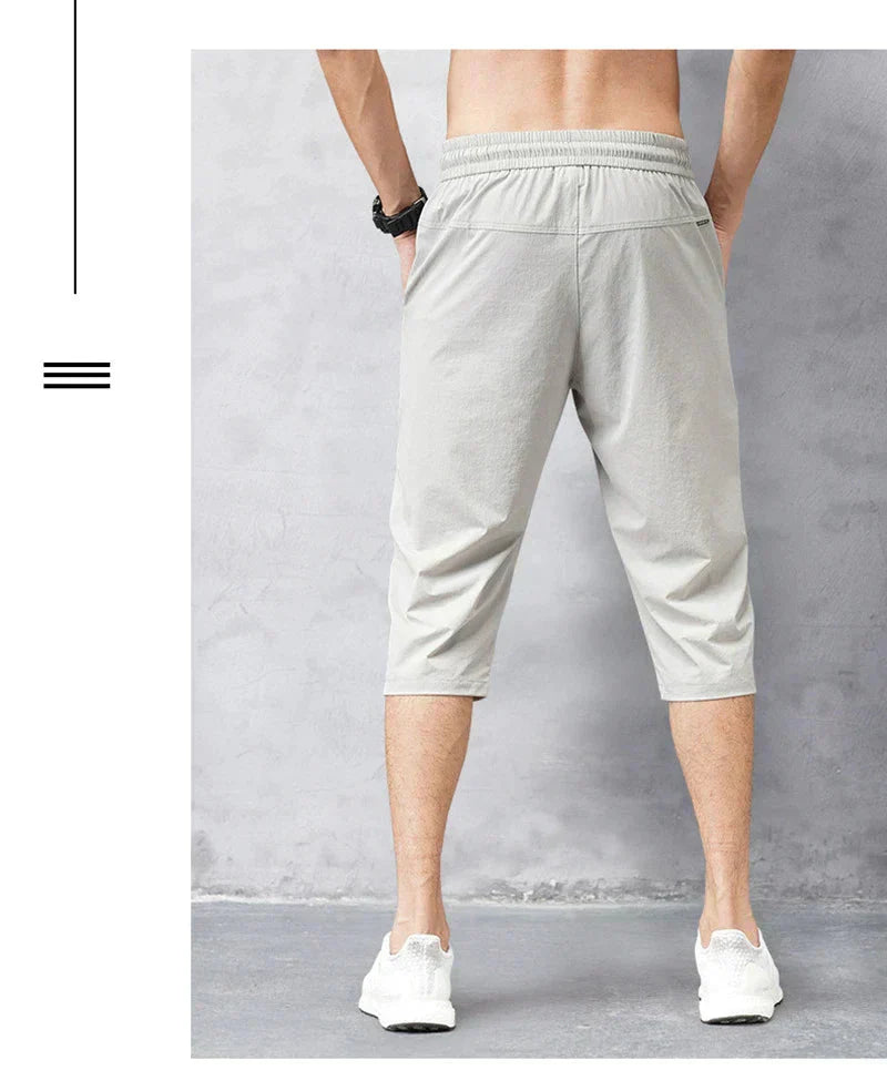 Anders Shorts | Men’s Long Active Shorts with Adjustable Waist