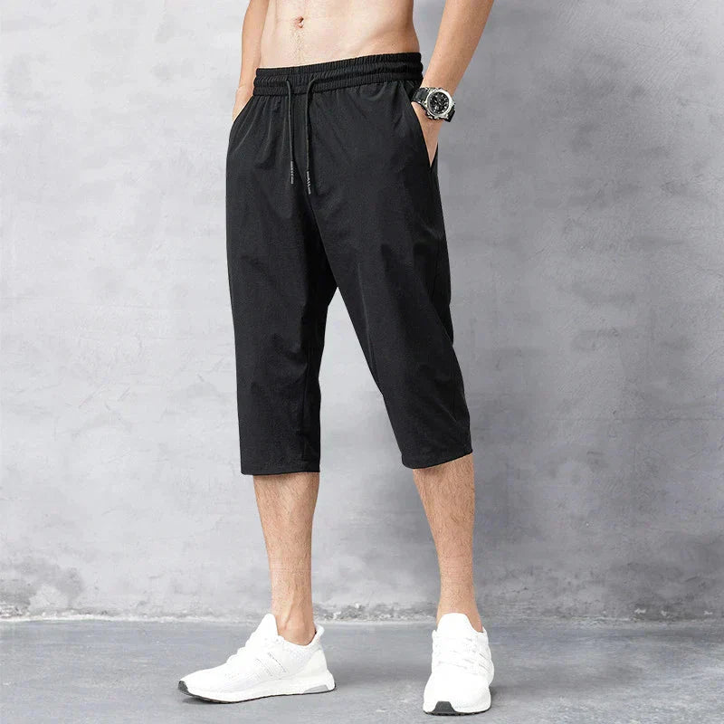 Anders Shorts | Men’s Long Active Shorts with Adjustable Waist