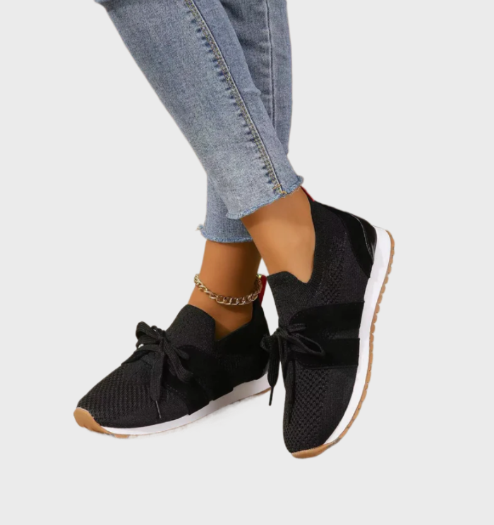 Umaya Shoes | Lace-Up Mesh Shoes for Women