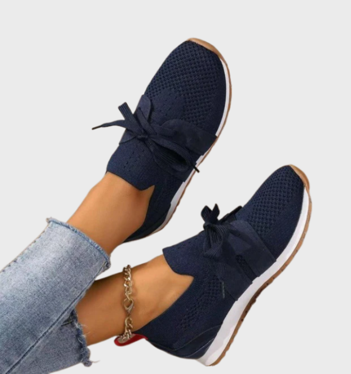 Umaya Shoes | Lace-Up Mesh Shoes for Women