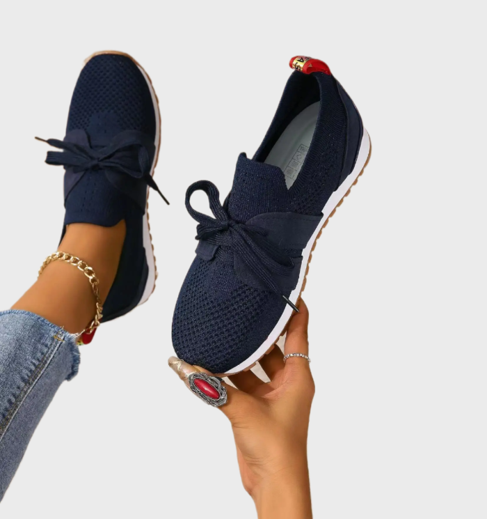 Umaya Shoes | Lace-Up Mesh Shoes for Women