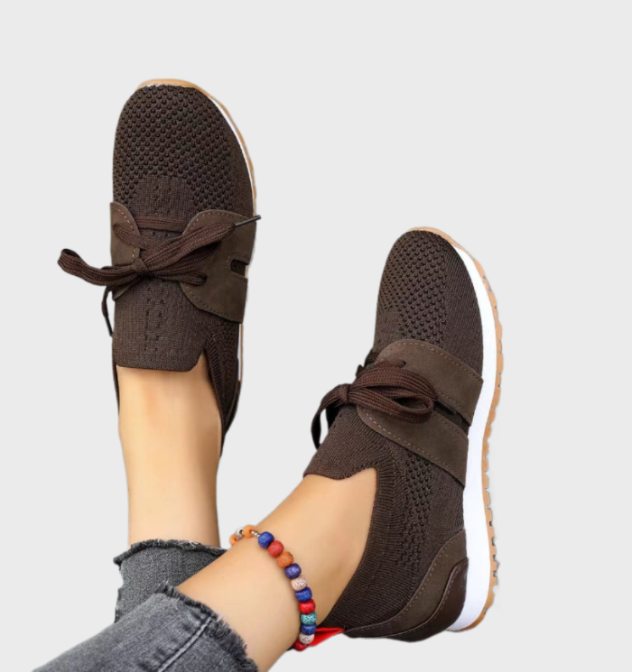 Umaya Shoes | Lace-Up Mesh Shoes for Women