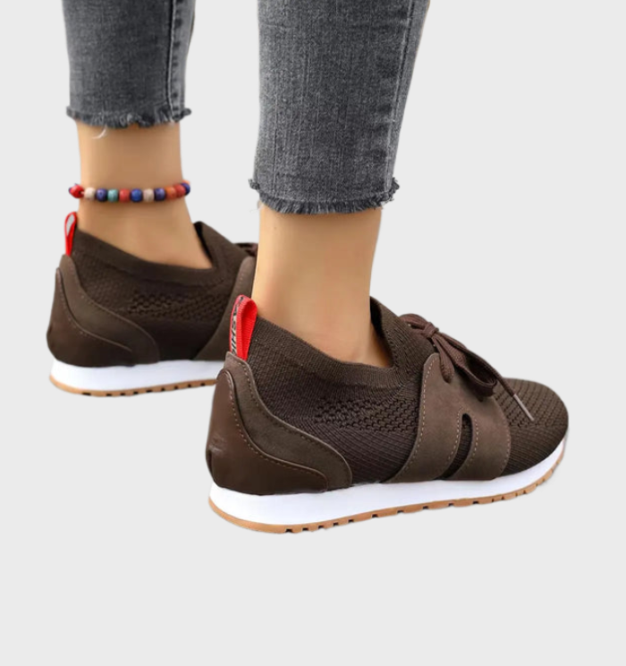 Umaya Shoes | Lace-Up Mesh Shoes for Women