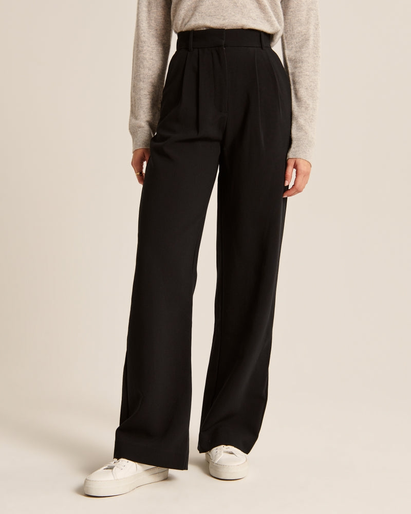Wynonna Trousers | High-Waist Wide-Leg Trousers for Women