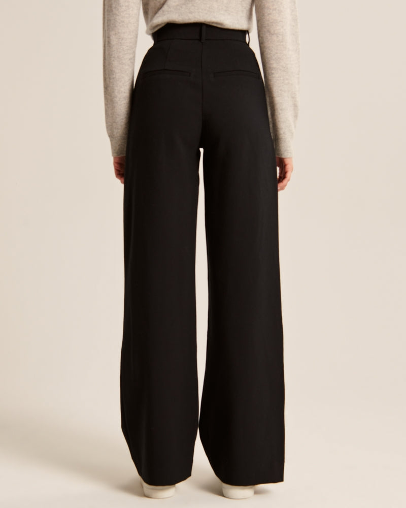 Wynonna Trousers | High-Waist Wide-Leg Trousers for Women